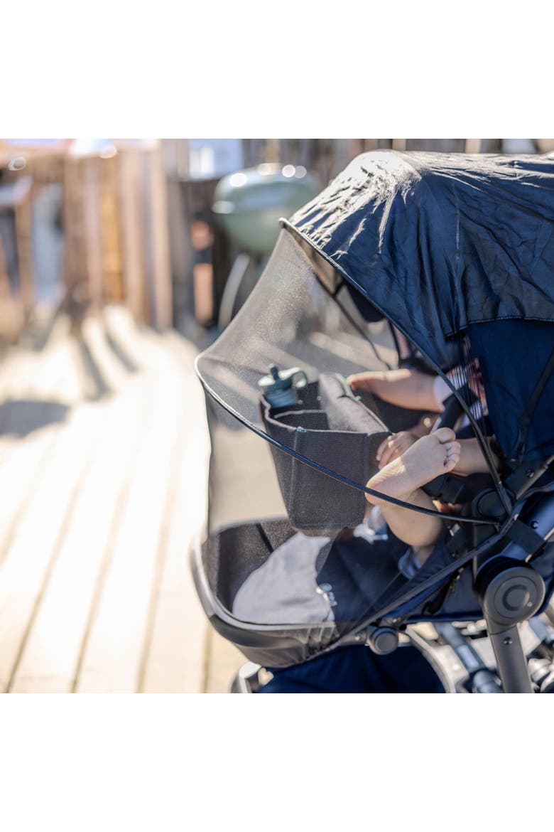 3-in-1 Convertible Stroller Cover, Alternate, color, Black