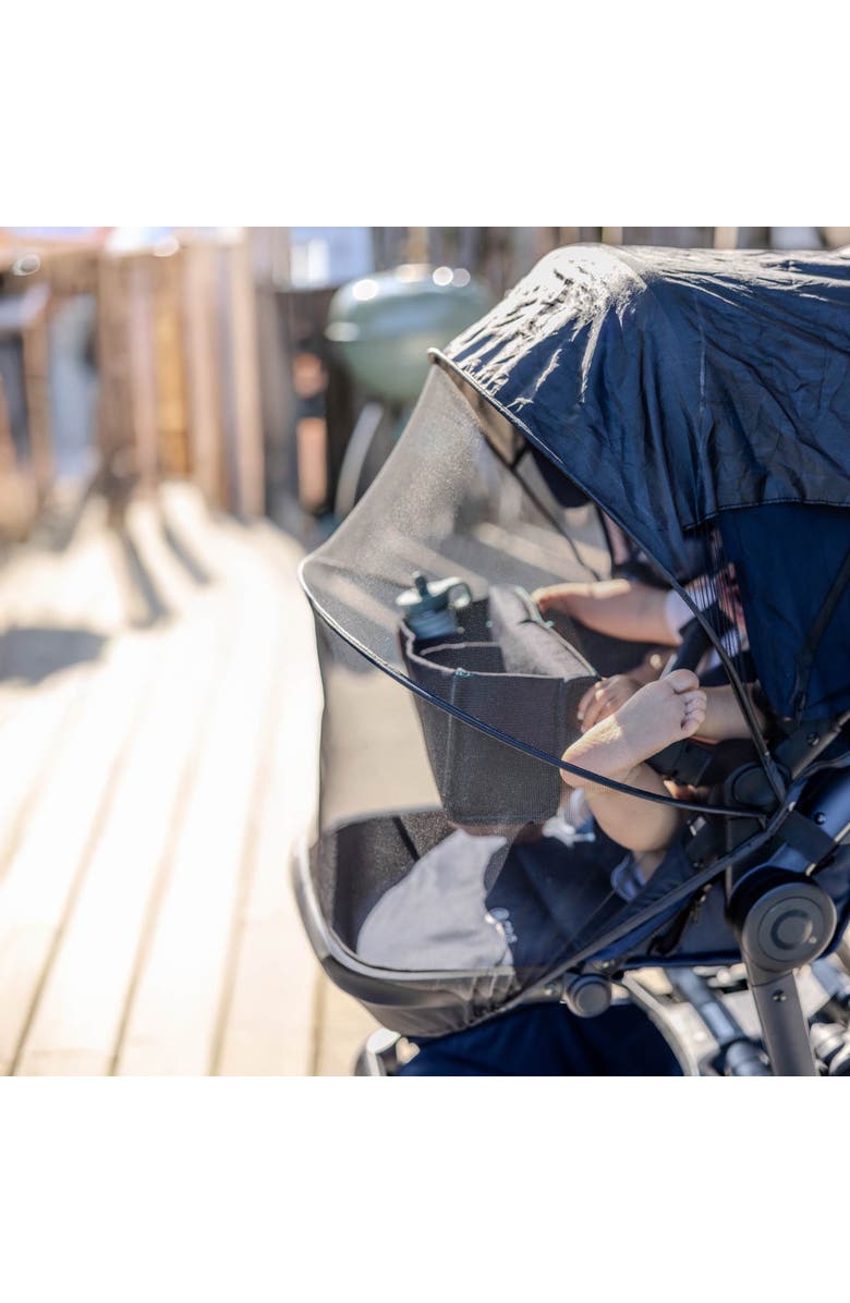 ezimoov 3-in-1 Convertible Stroller Cover, Alternate, color, Black