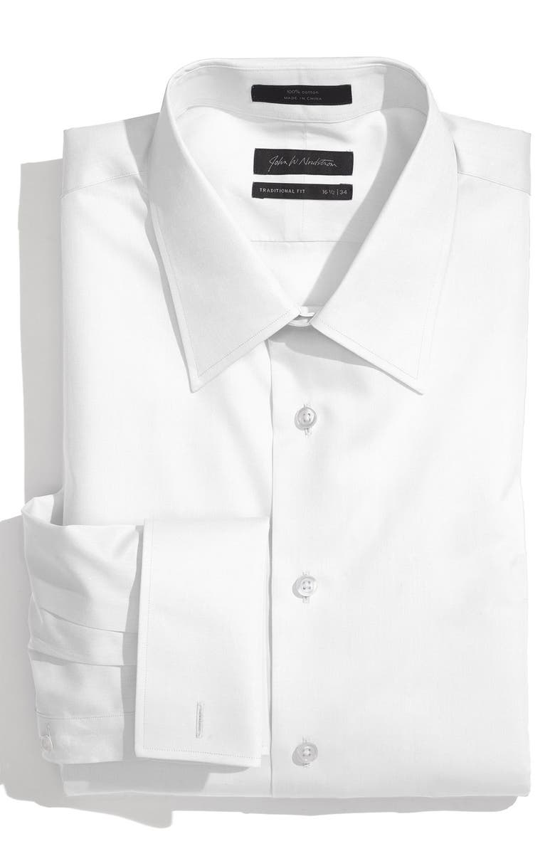 John W. Nordstrom<sup>®</sup> Traditional Fit Dress Shirt, Main, color,