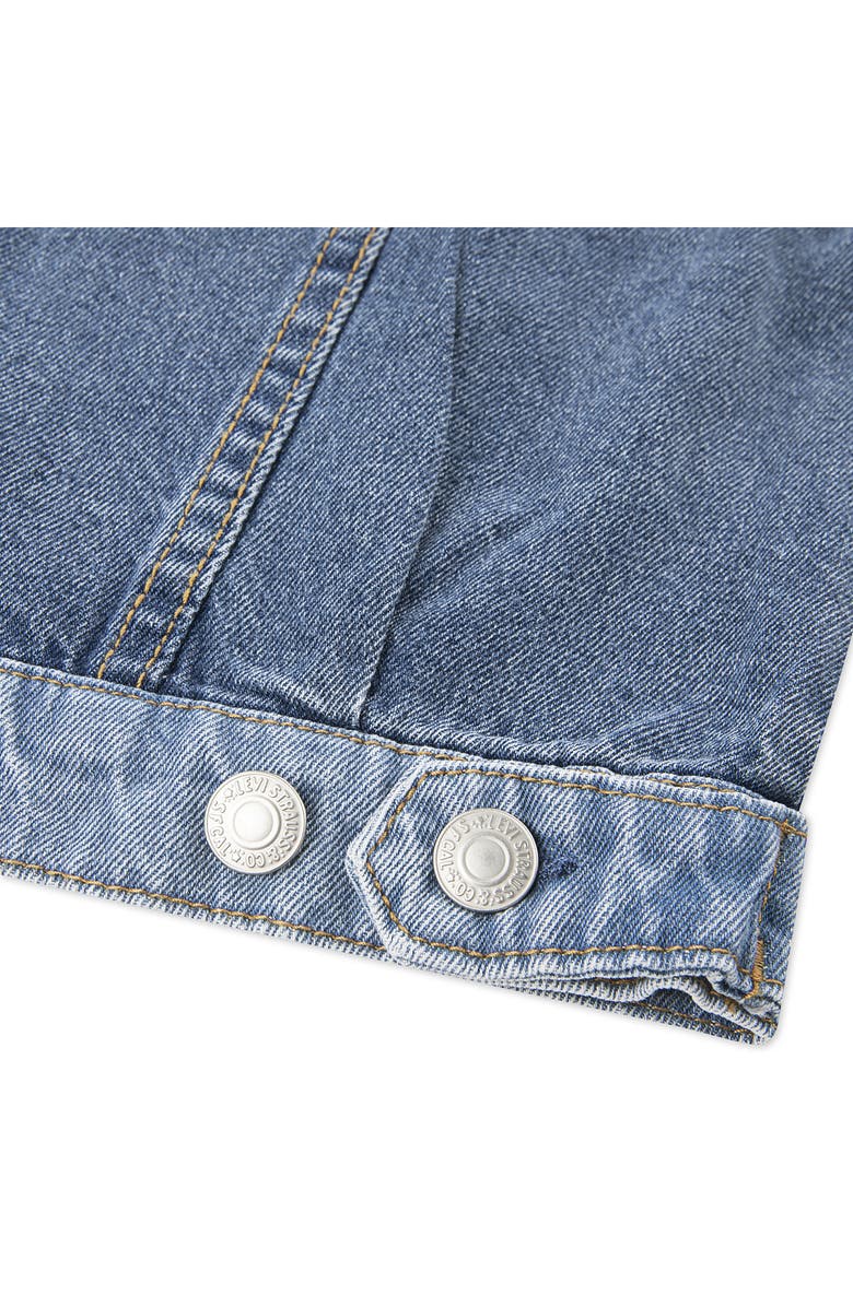 Levi's<sup>®</sup> Kids' '90s Colorblock Denim Trucker Jacket, Alternate, color, Rodeo