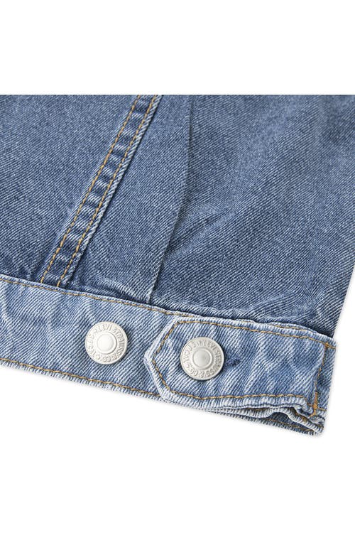 Levi's Big Girls Long Sleeves Trucker Jacket In Blue