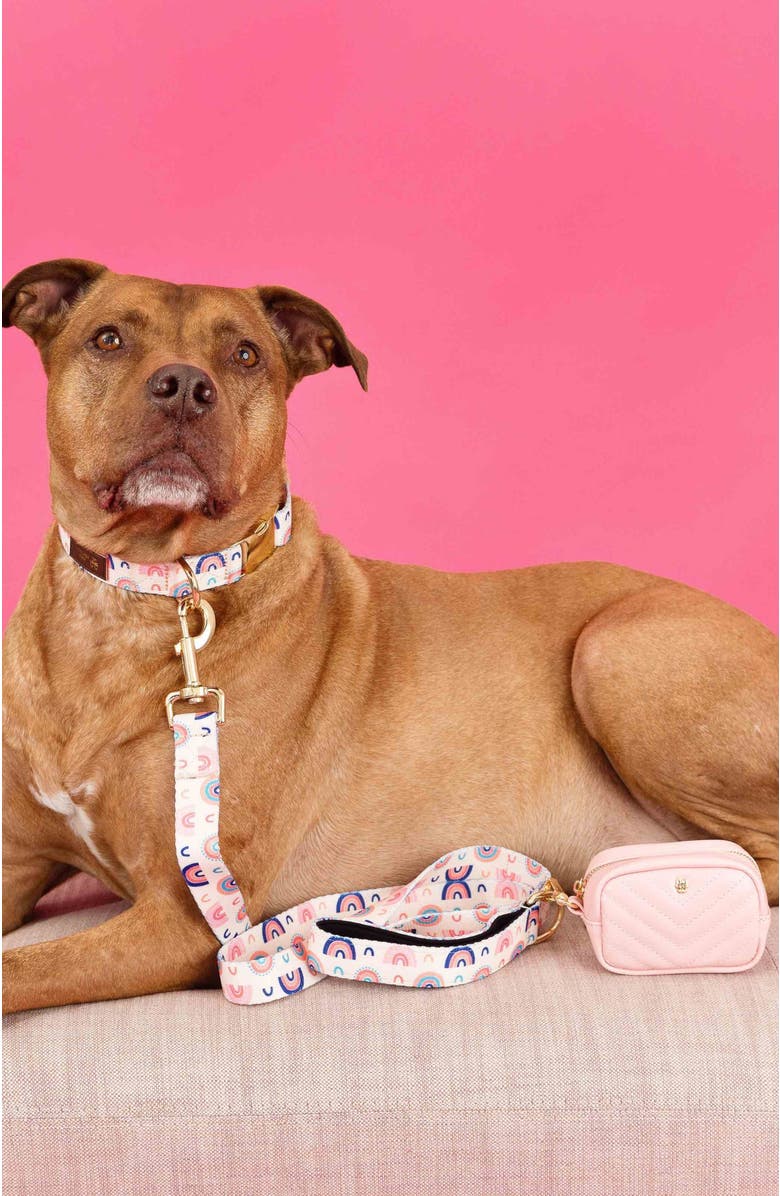 Pink Papyrus Kylie Waste And Treat Pouch, Alternate, color, Kylie