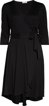 Kiyonna Winona High/Low Wrap Dress
