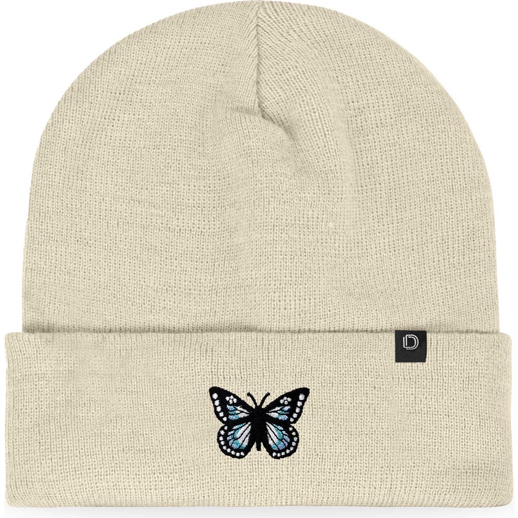 Dalix Butterfly Beanie In Black