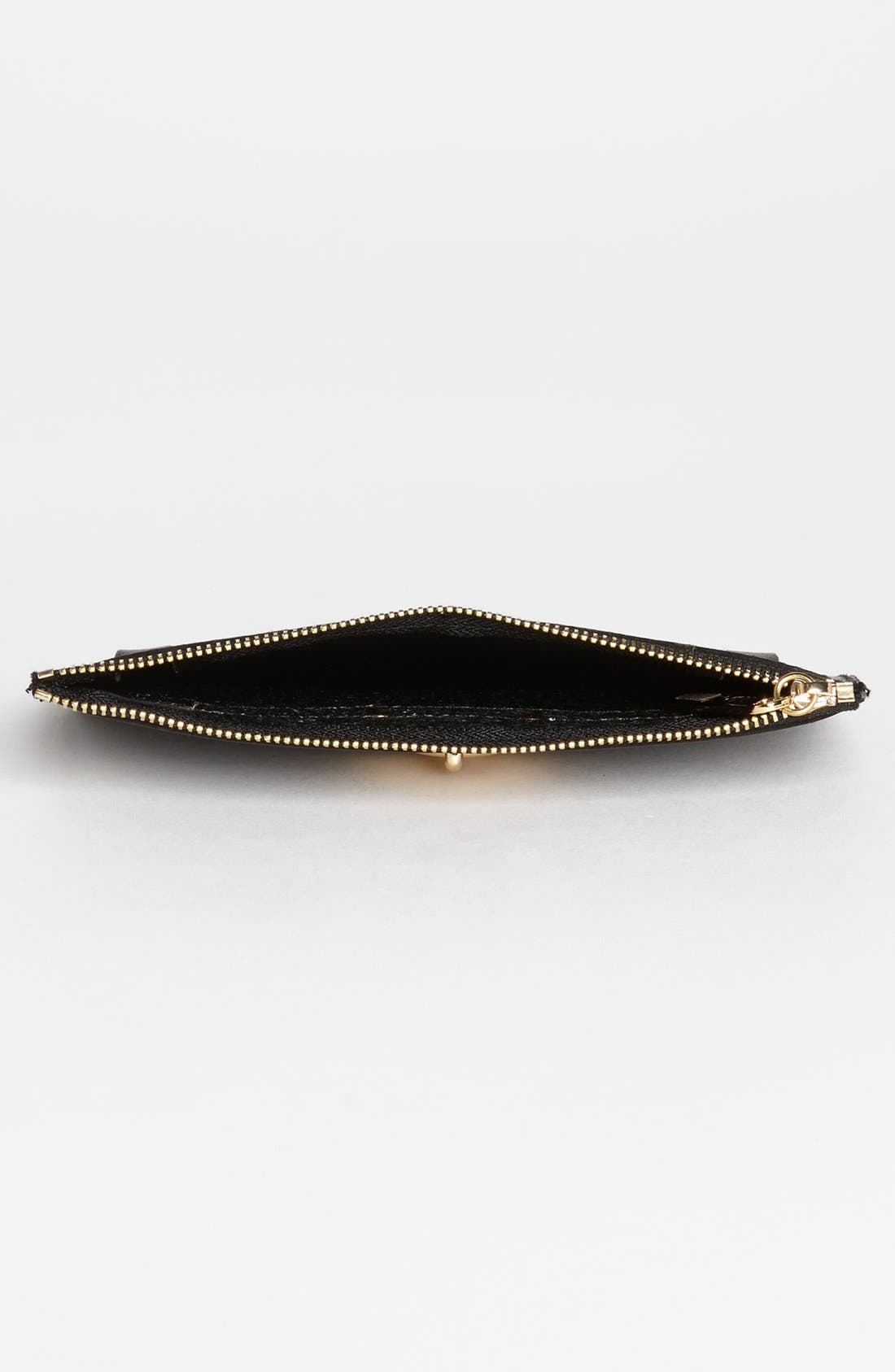 Leather Belt Bag, Alternate, color, BLACK