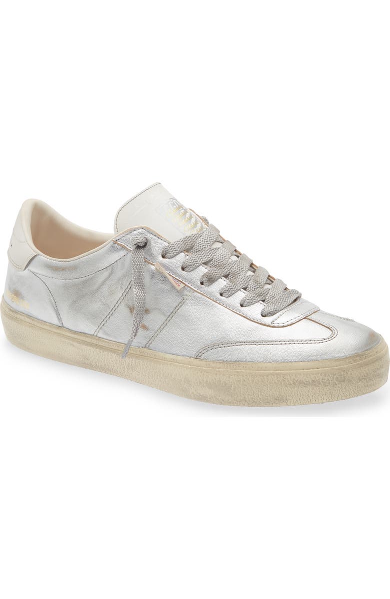 Golden Goose Soul Star Low Top Sneaker, Main, color, Silver/ White/ Milk