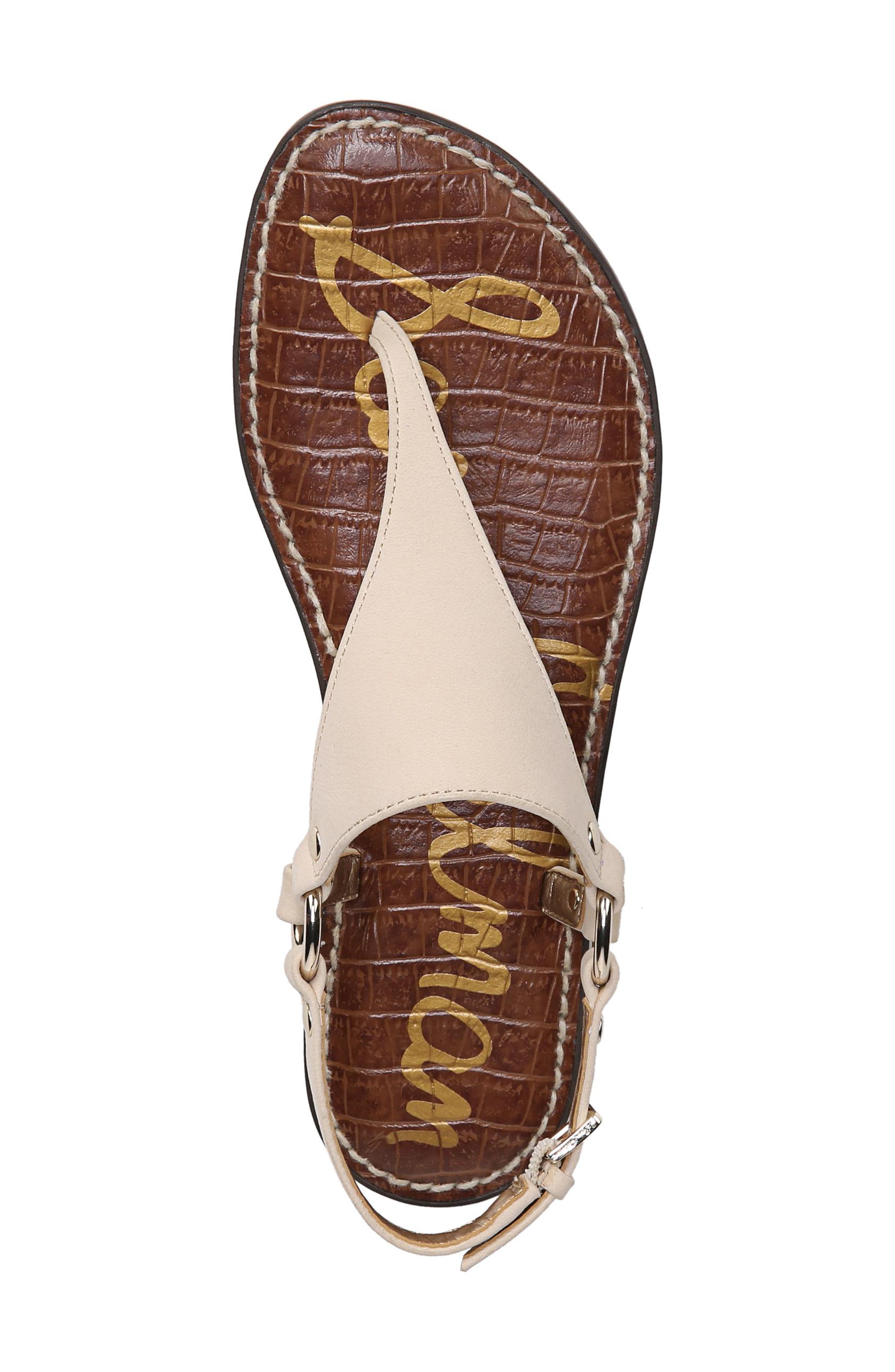 Greta Sandal, Alternate, color, SUMMER SAND LEATHER
