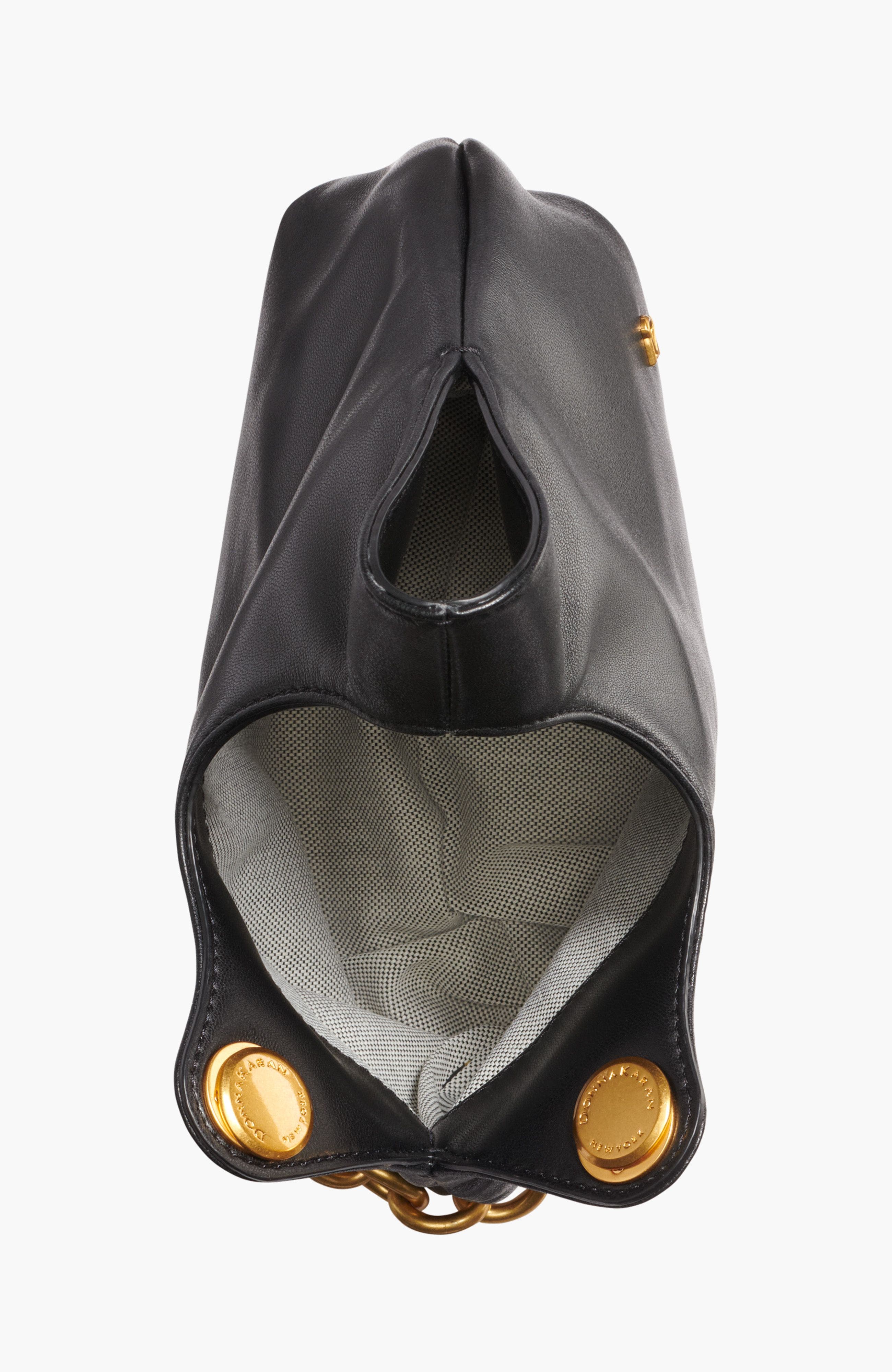 Donna Karan New York Lawrence Wristlet, Alternate, color, Black/Gold