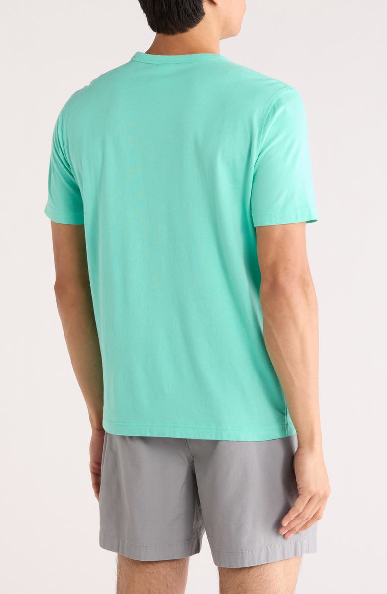 Brooks Brothers Crewneck Graphic T-Shirt, Alternate, color, Green Multi