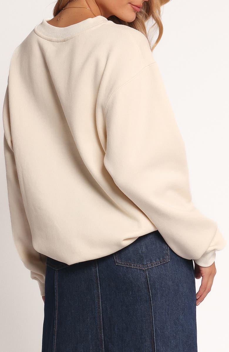 Petal & Pup Farmer's Market Graphic Sweatshirt, Alternate, color, Cream