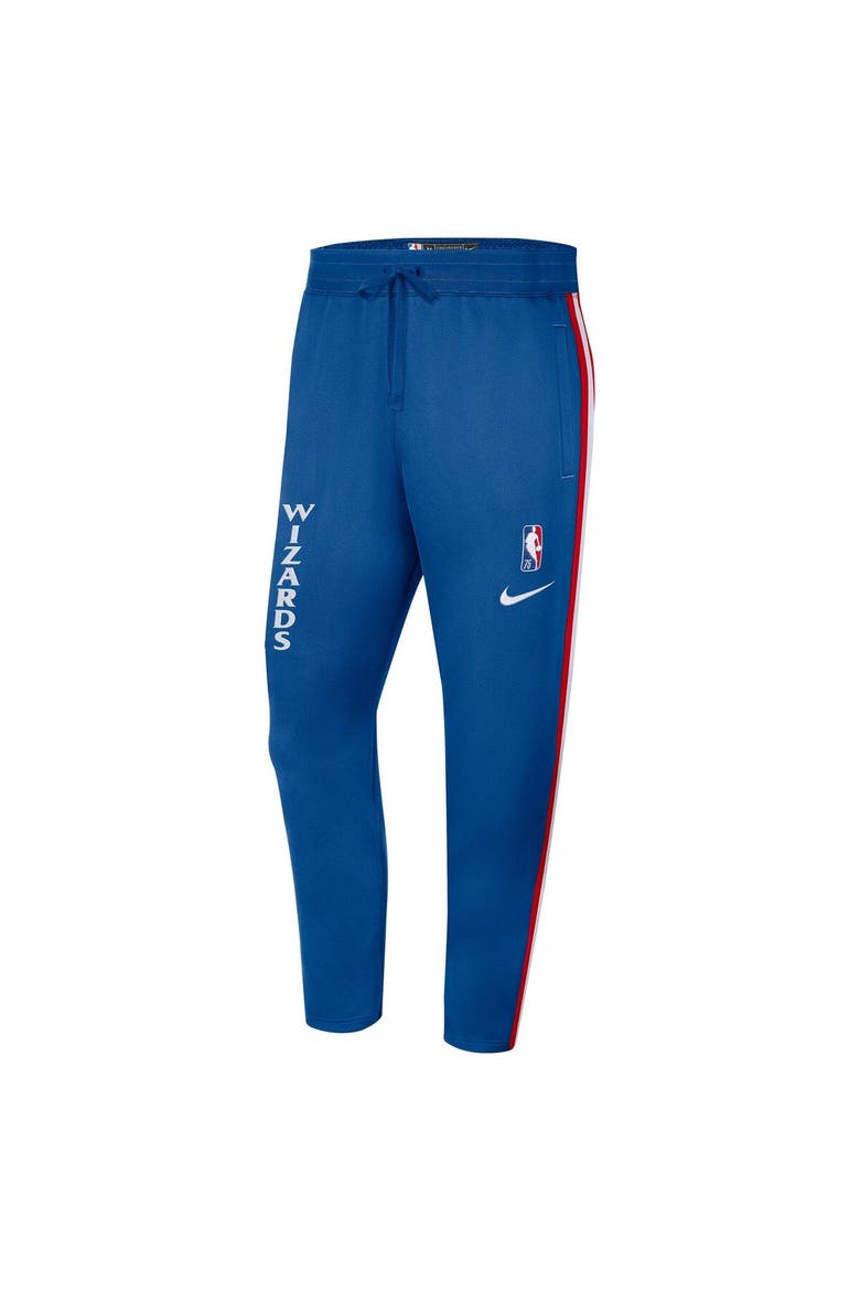 Men's Nike Blue Washington Wizards 2021/22 City Edition Therma Flex Showtime Pants, Alternate, color, Blue