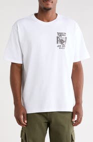 RVCA Security Code Cotton Graphic T-Shirt