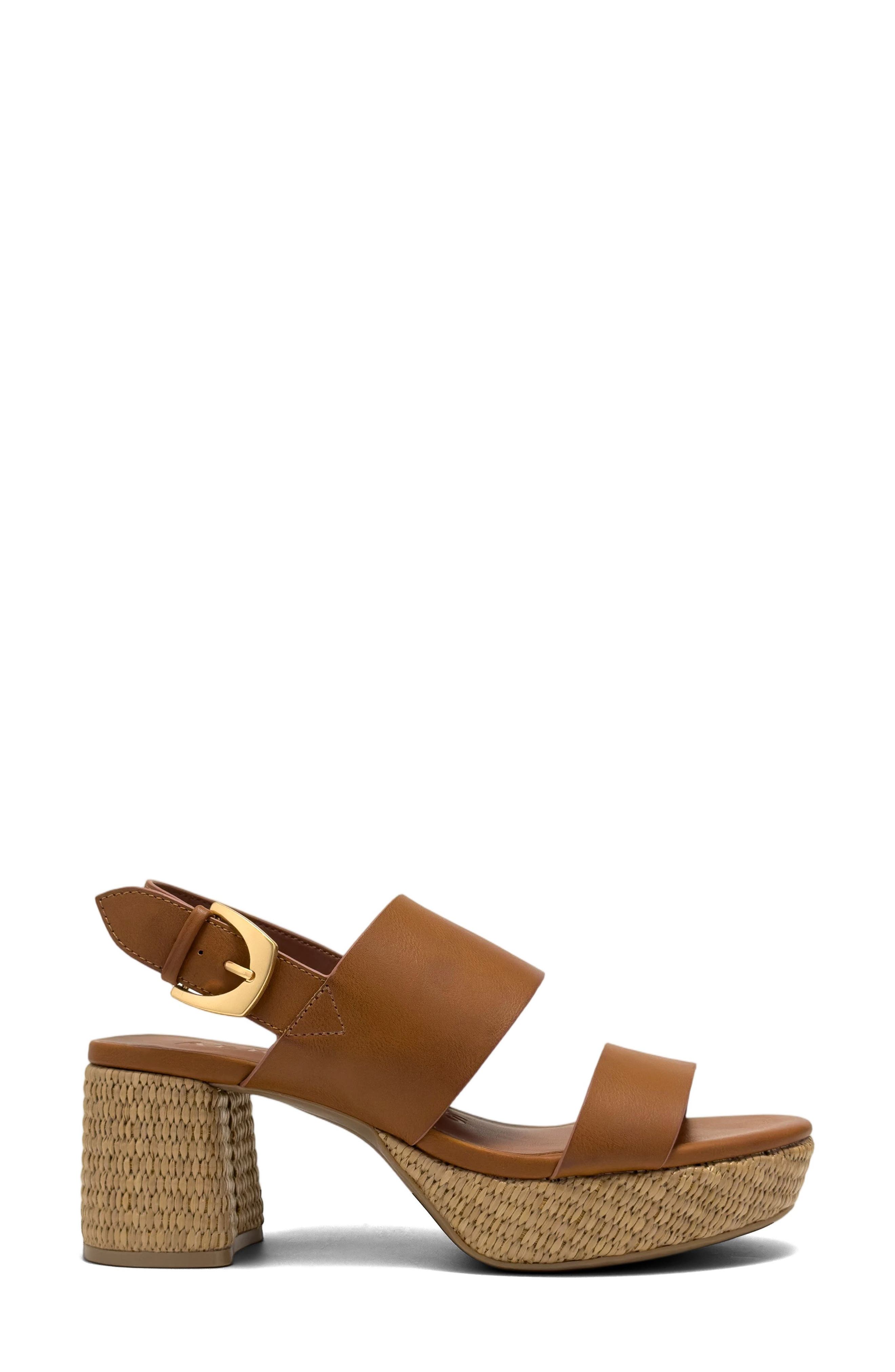 Aerosoles Camila Platform Sandal, Alternate, color, Tan