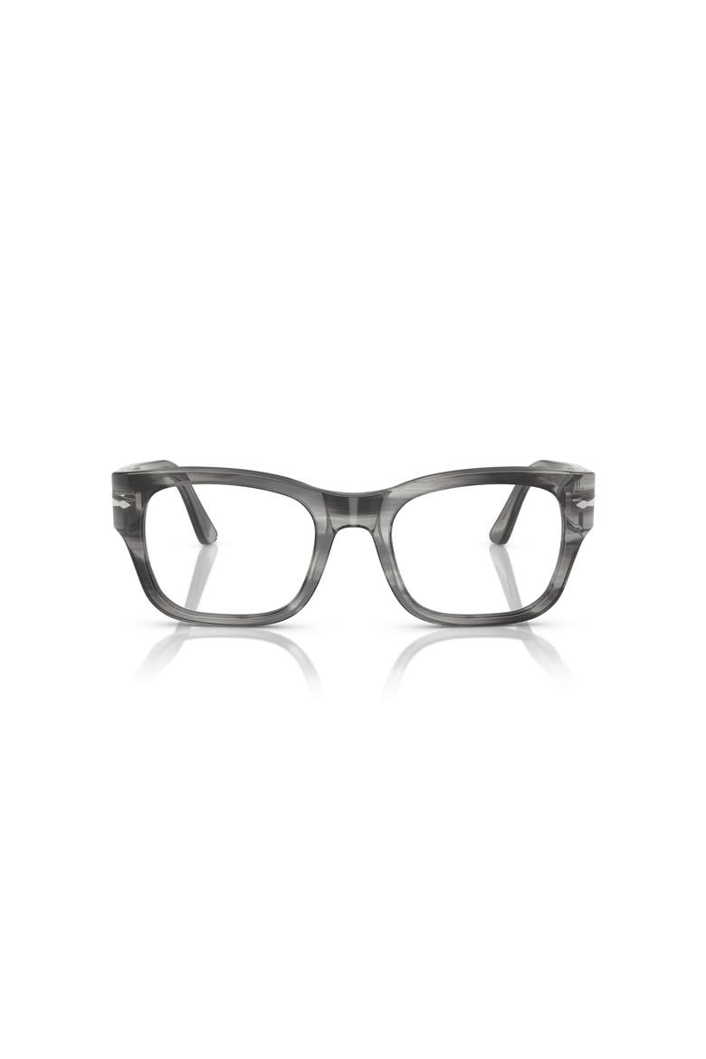 50mm Rectangle optical glasses, Alternate, color, Grey