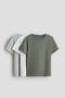  Khaki Green/White
