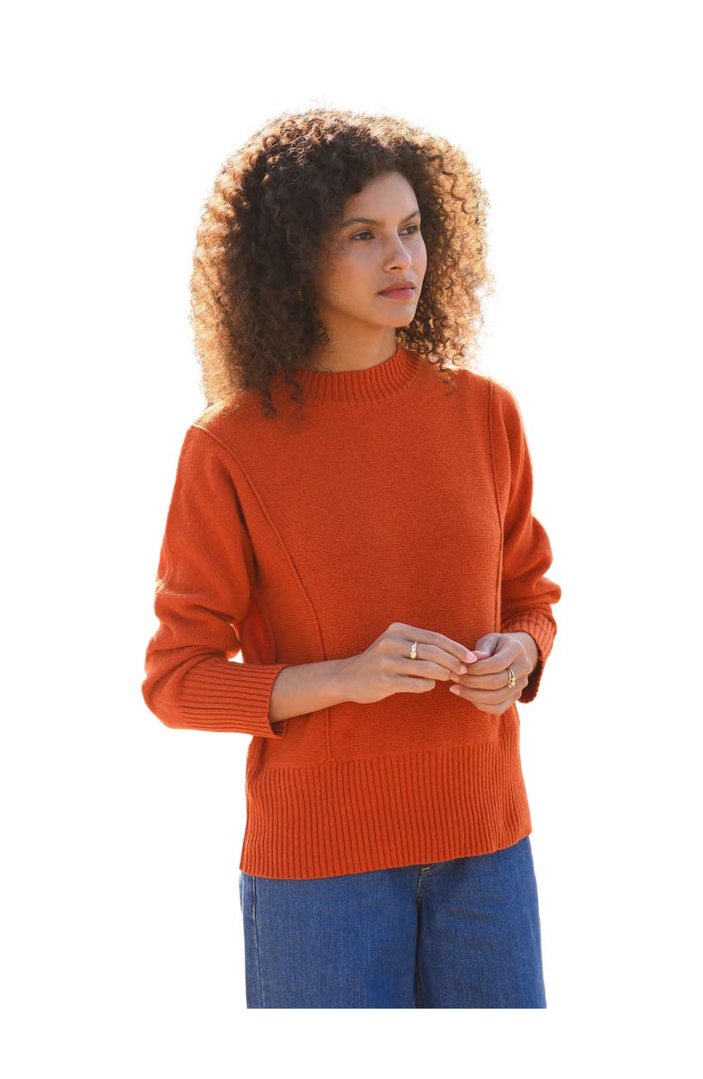 Celtic & Co. Exposed Seam Sweater, Main, color, 