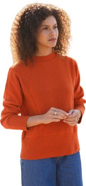Celtic & Co. Exposed Seam Sweater