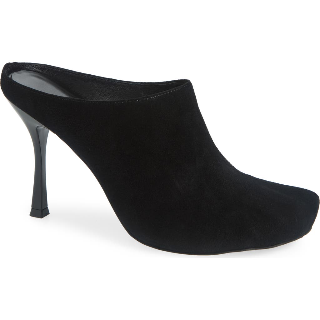 Jeffrey Campbell Good Form Pump In Black Suede