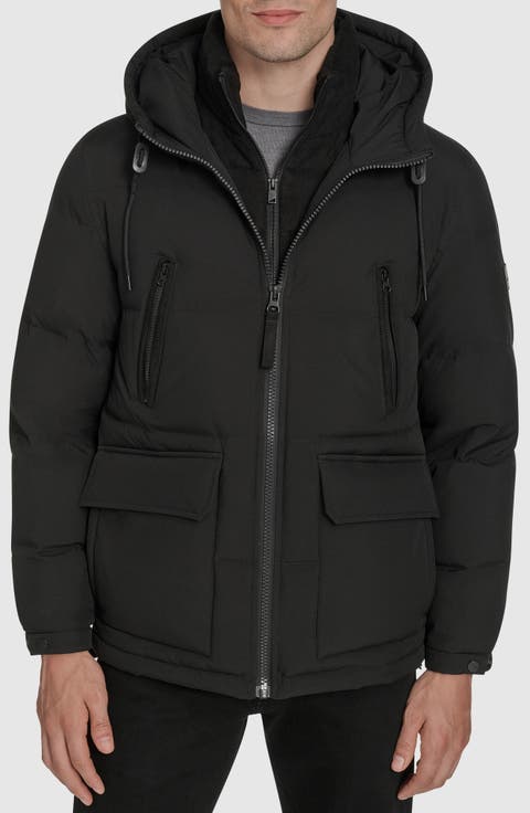 Quilted Hooded Jacket