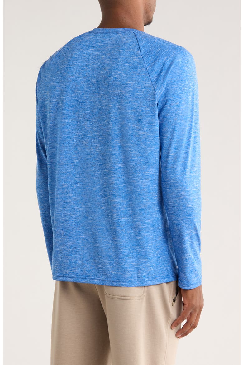 Hydroguard Long Sleeve Swim Shirt, Alternate, color, GAME ROYAL