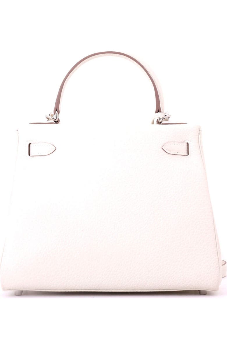 Pre-Owned Hermes Kelly Handbag Light Togo with Palladium Hardware 25, Alternate, color, Mushroom