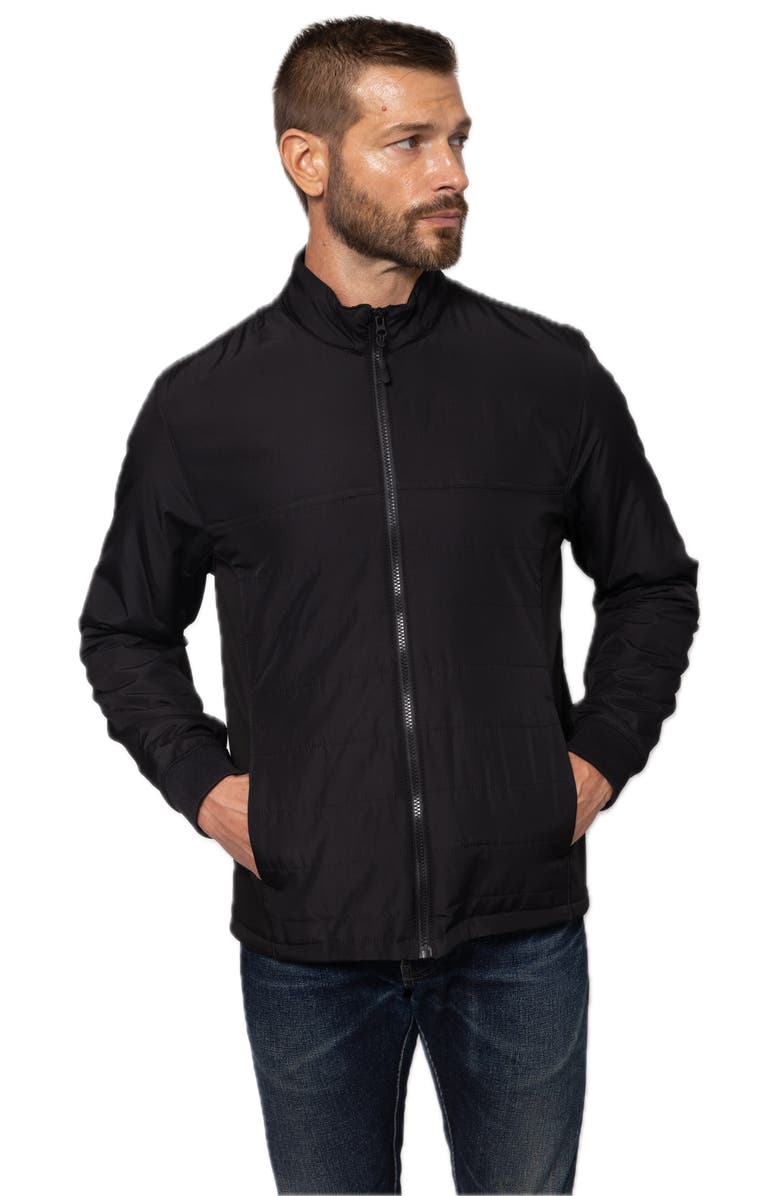 Hart Schaffner Marx Sloan Water Resistant Jacket, Alternate, color, Black