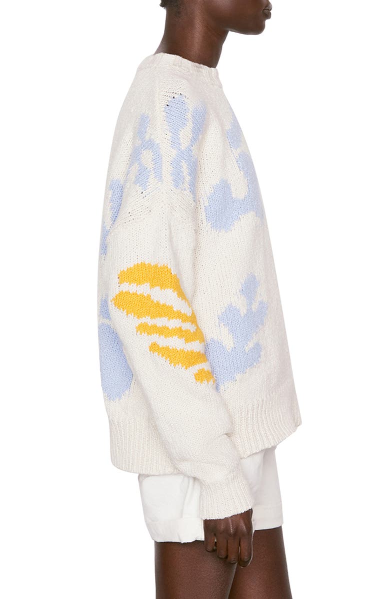 FRAME Abstract Intarsia Sweater, Alternate, color, 