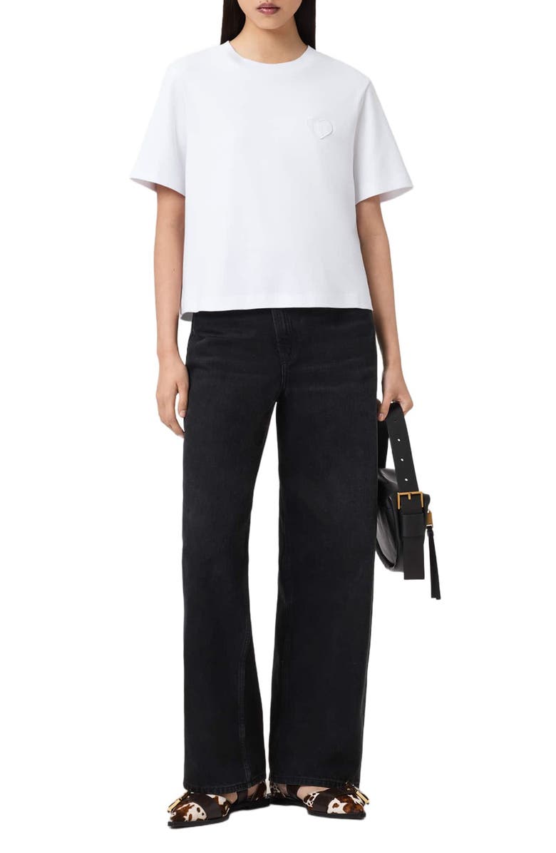 AllSaints Lover Lisa T-Shirt, Alternate, color, White