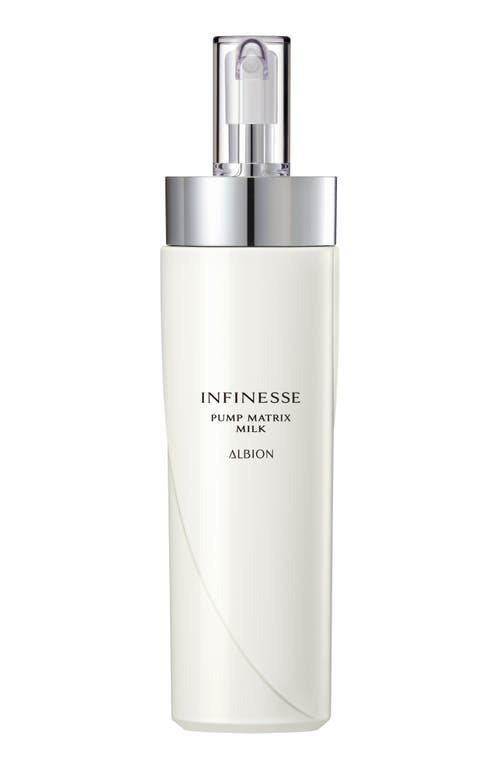 Albion Infinesse Pump Matrix Milk In White