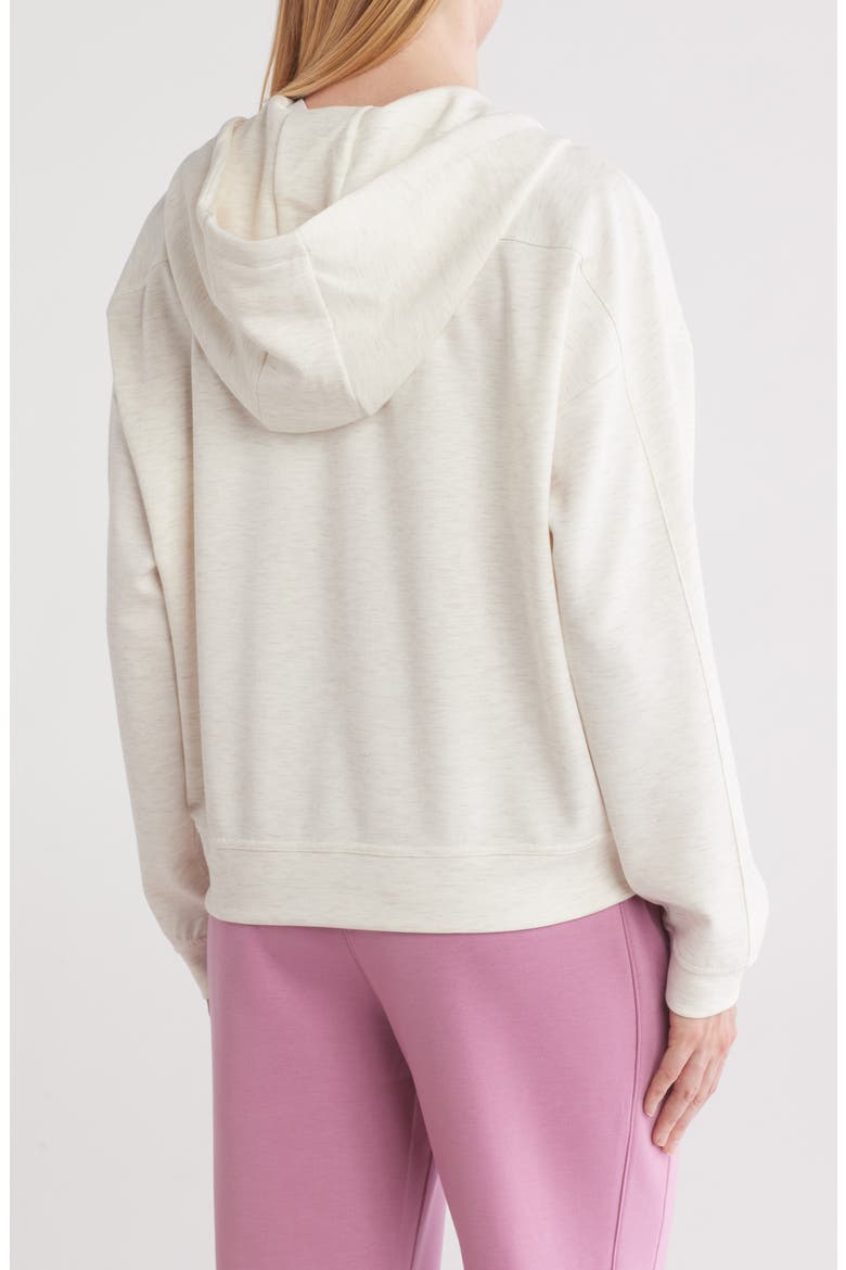 Trace Scuba Knit Zip Hoodie, Alternate, color, HEATHER SEASIDE SAND