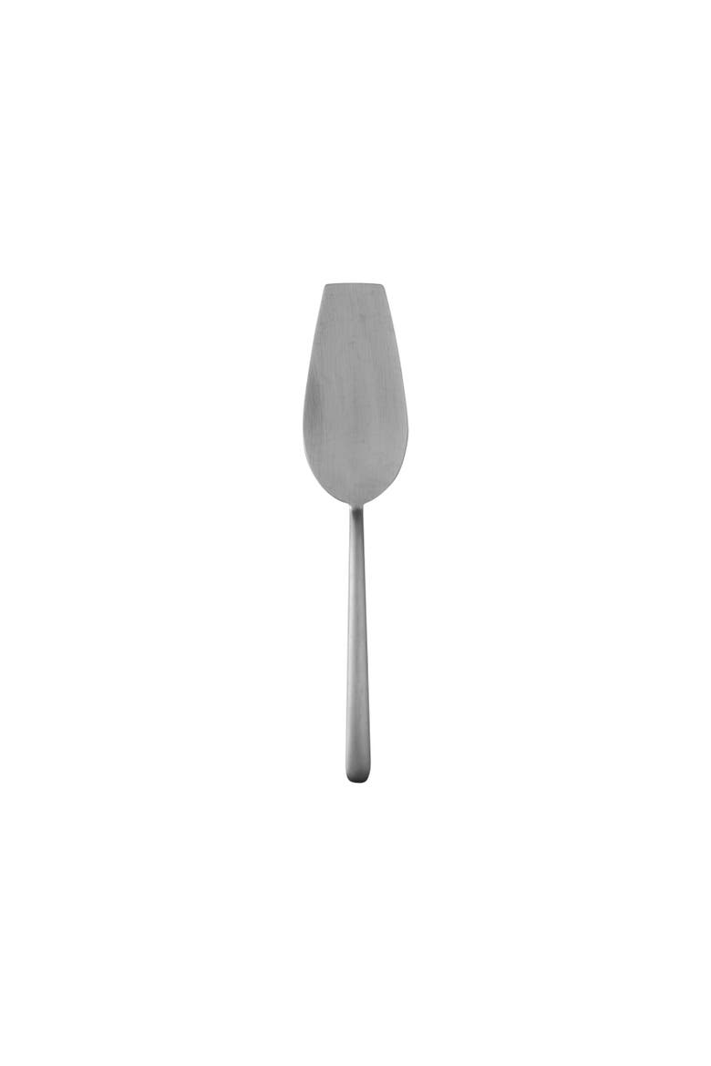 Linea Cake Server, Main, color, Ice Silver
