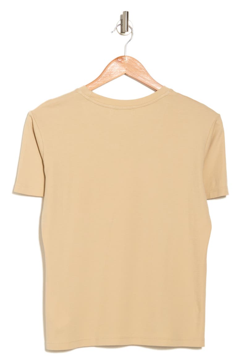 High Twist Cotton Classic T-Shirt, Alternate, color, FLAX