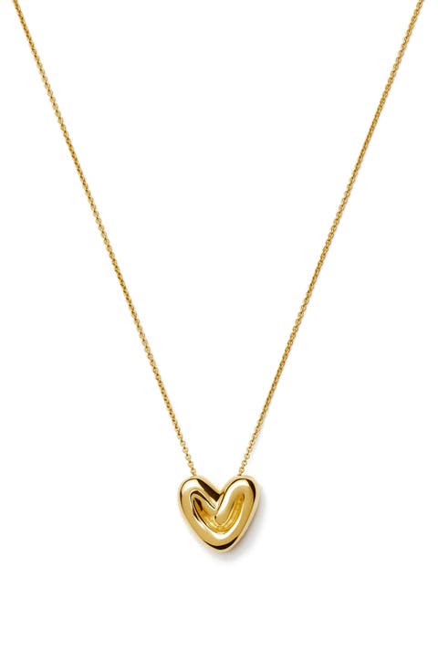 ★MISSOMA★ パフィー ハート ミニ スタッド ピアス 関送込☆MISSOMA☆Puffy Heart Mini Stud Gピアス