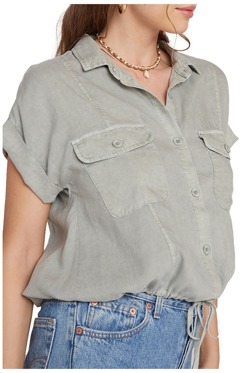 Cloth & Stone Short Sleeve Utility Shirt, Main, color,