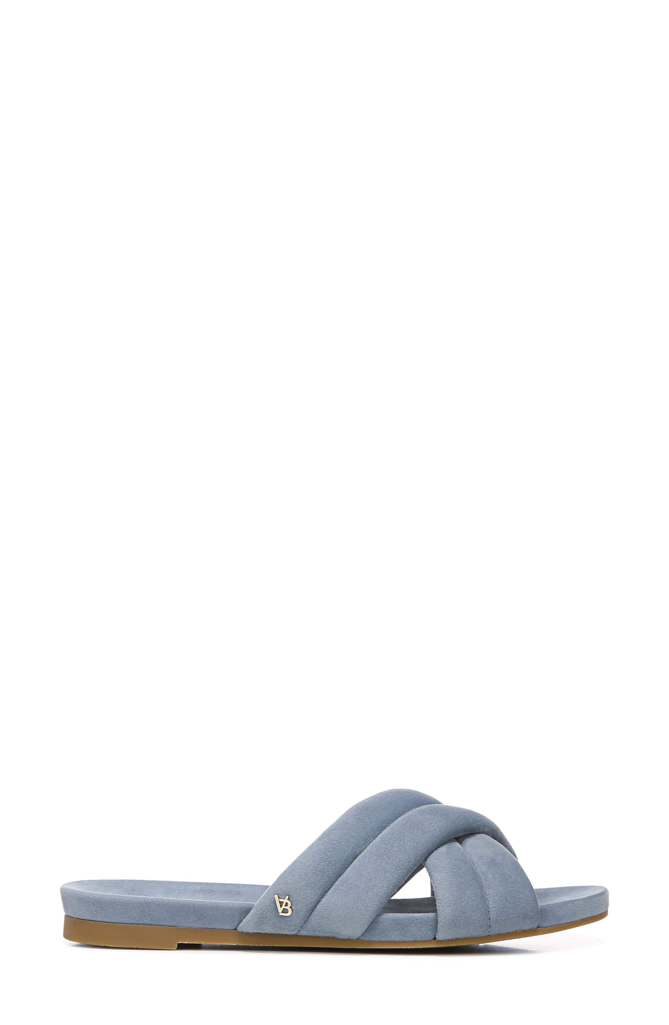 Elise Slide Sandal, Alternate, color, JEANS
