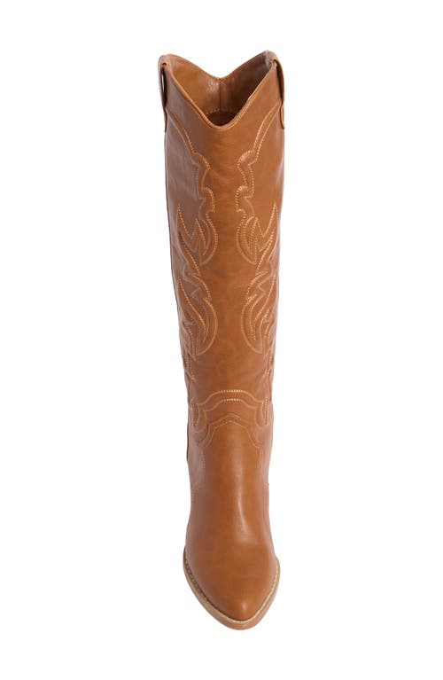 Billini Udel Cowboy Boot In Brown
