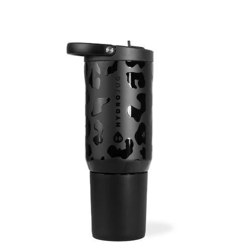 Sport Insulated Stainless Steel Water Bottle with Flip Straw and Swivel Handle for Gym & Outdoors