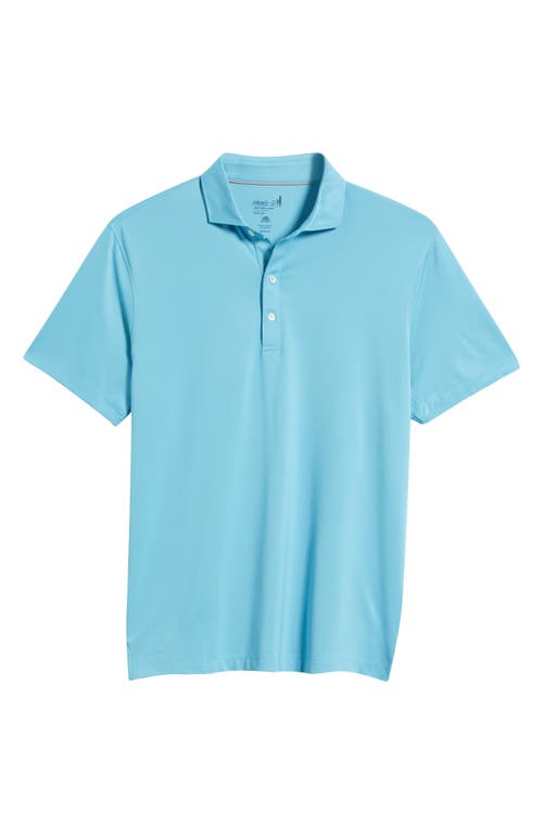 Johnnie-o Birdie Classic Fit Performance Polo In Blue