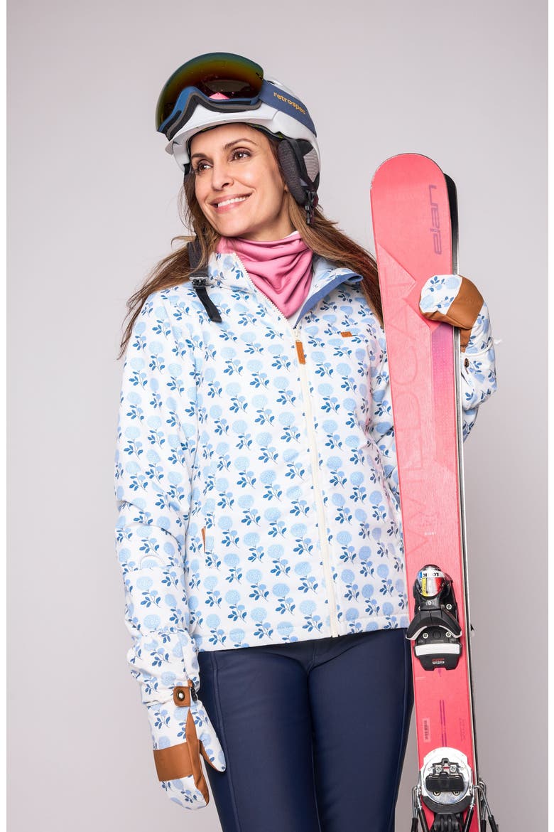 Winter Coat, Alternate, color, Hydrangea