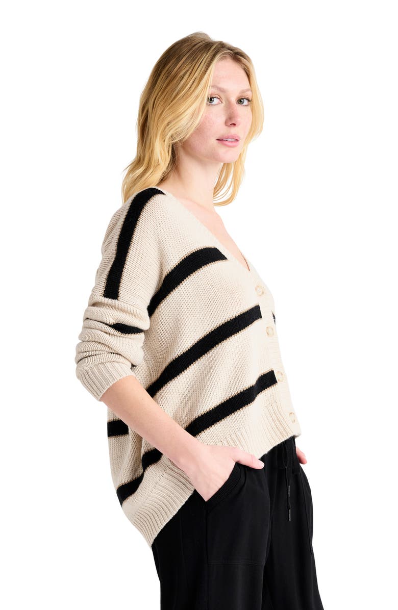 Splendid Kendall Stripe Cardigan, Alternate, color, 