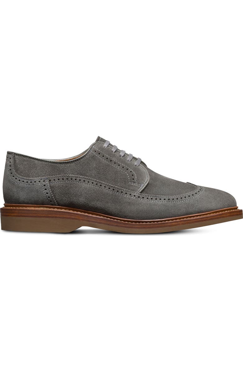 Allen Edmonds Winstonverse Longwing Derby, Alternate, color, Grey