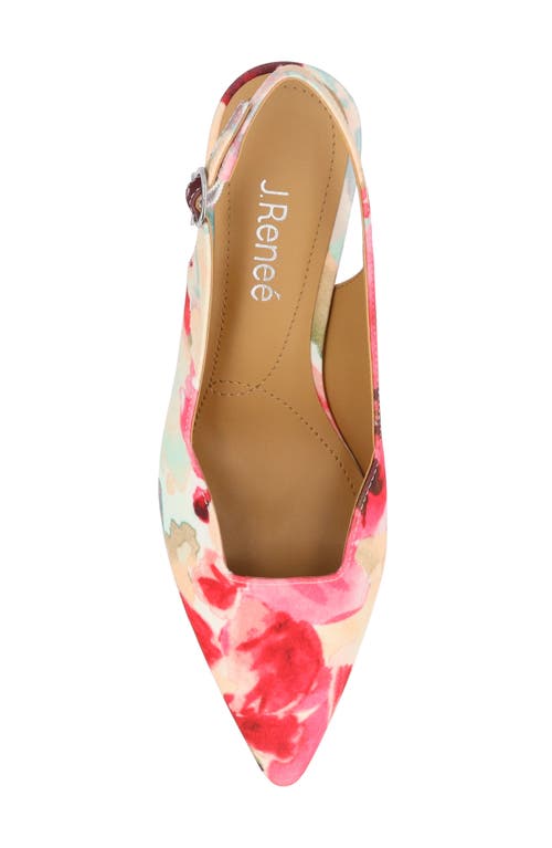 J. RENEÉ J. RENEÉ ANARA SLINGBACK POINTED TOE PUMP