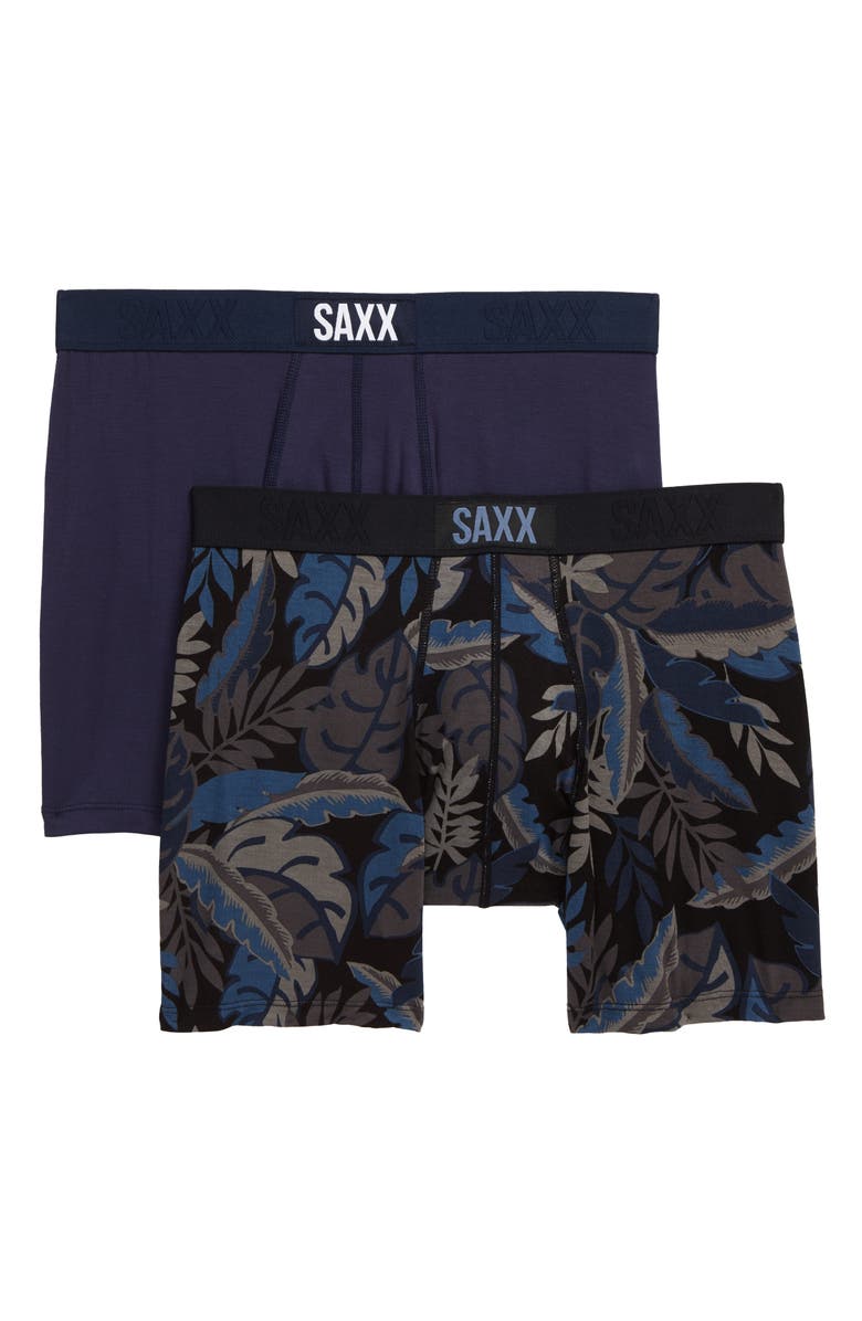 SAXX 2-Pack Vibe Boxer Briefs, Main, color, 