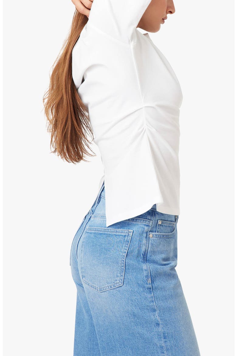 The Kai Flyaway T-Shirt, Alternate, color, BRIGHT WHITE