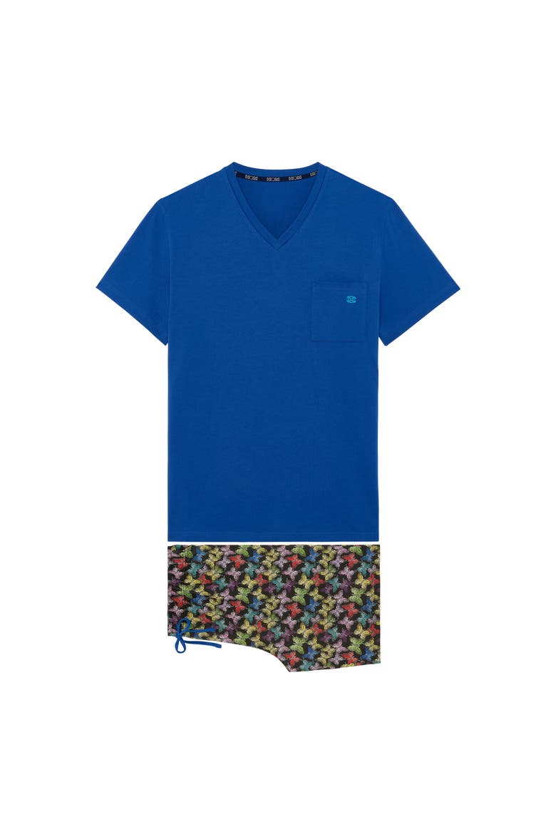 Butterfly Short Sleepwear, Main, color, Multico Print
