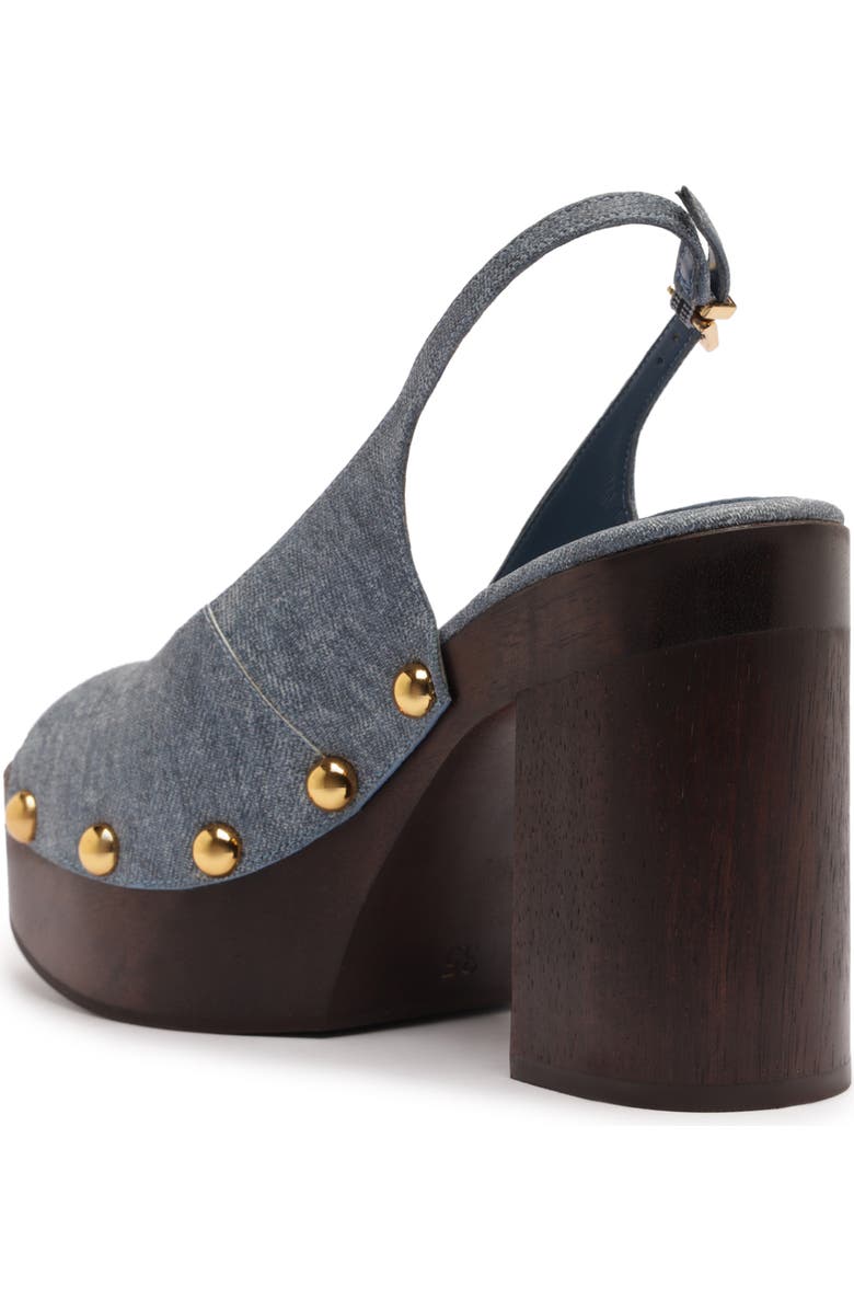 Schutz Rose Slingback Platform Sandal, Alternate, color, Infinite Blue