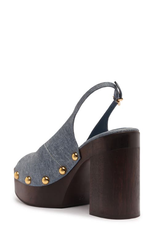 Schutz Rose Slingback Platform Sandal In Gray