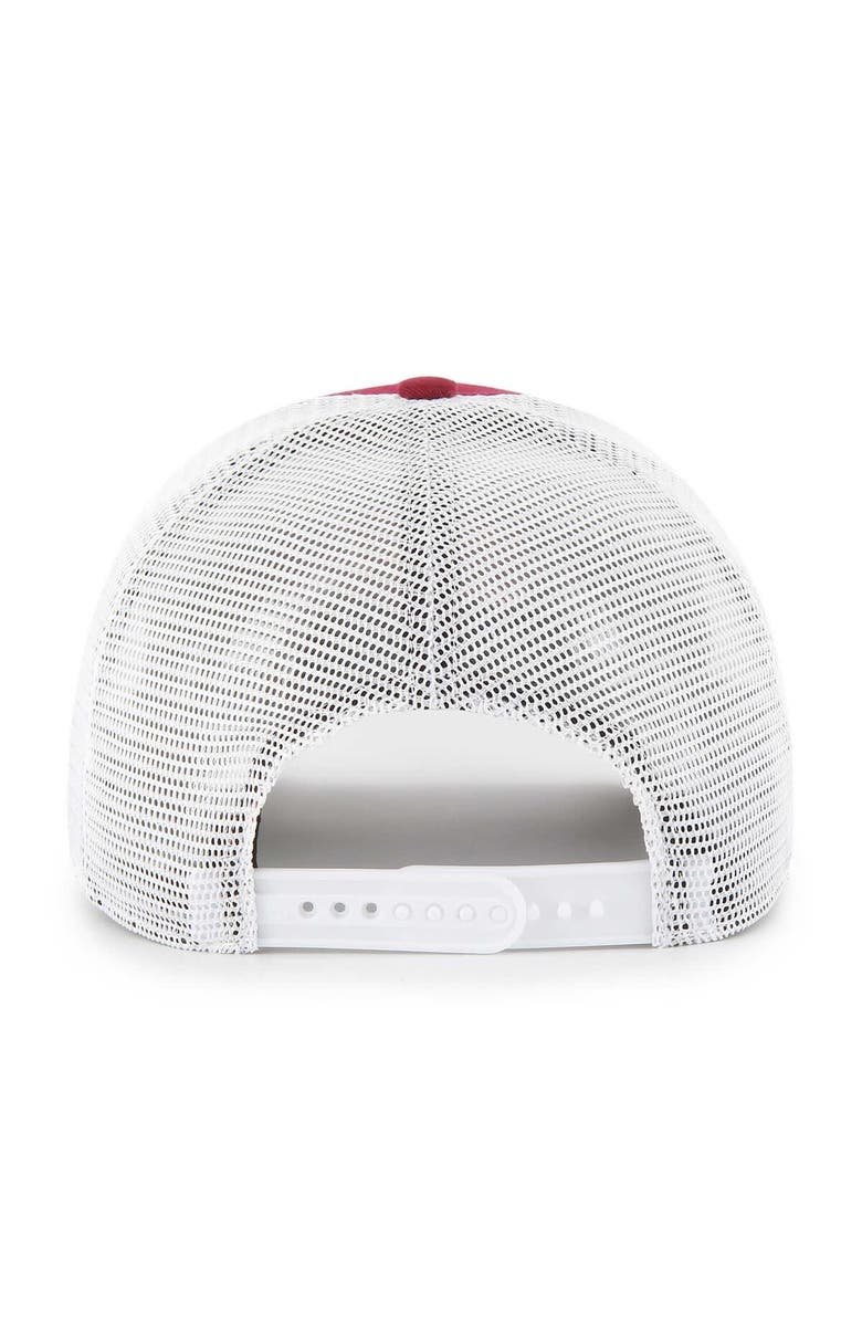 '47 Men's '47 Cardinal Arkansas Razorbacks Trucker Adjustable Hat, Alternate, color, 