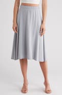 GO COUTURE Flare Midi Skirt
