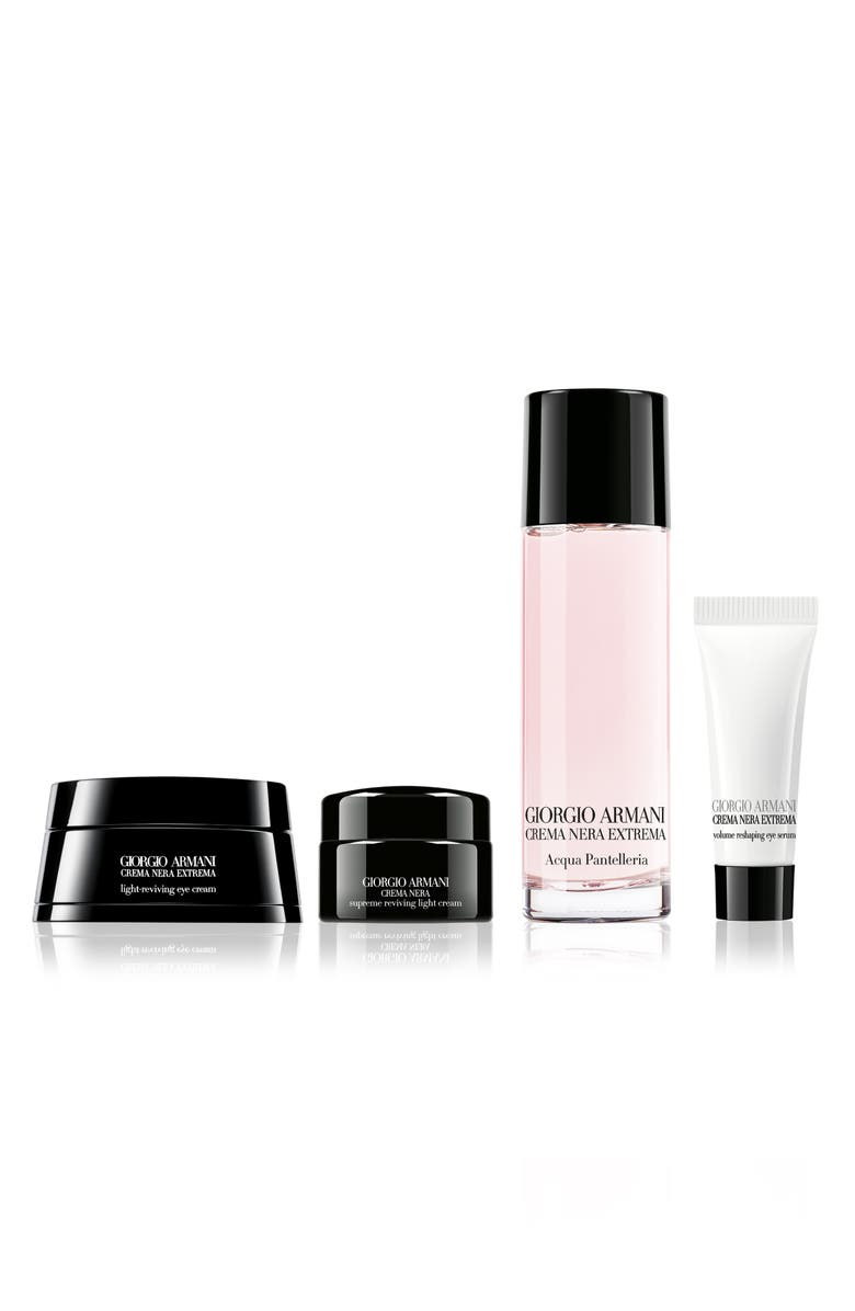 ARMANI beauty Giorgio Armani Crema Nera Extrema Light Reviving Eye Cream Set-$286 Value, Main, color, 